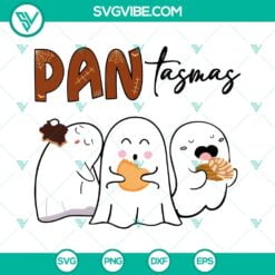 Halloween, SVG Files, Spooky Conchas Ghost SVG Image Bundle, Mexican Conchas 6