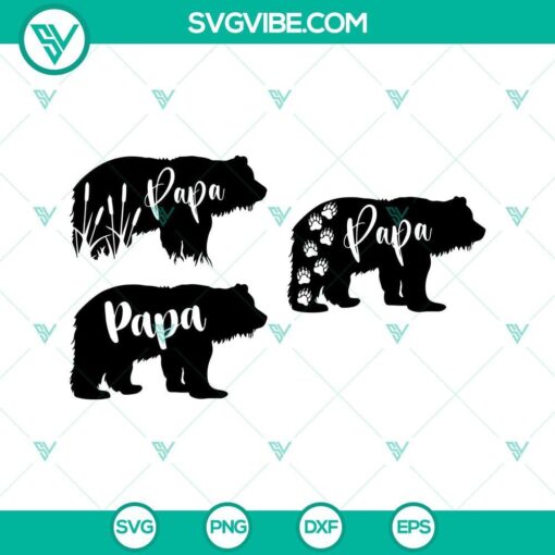 papa bear svg bundle papa bear svg papa svg dad svg grandpa svg dad life svg fathers day svg best papa ever svg papa png 3 mockup