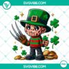 Patrick Baby Freddy Krueger and Freddy Krueger Shamrock Leaf Clover PNG files for download. Unique character design perfect for Halloween.