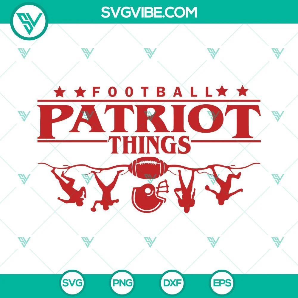 Football, School, Sports, SVG Files, Patriot SVG Images, Football Patriot 1