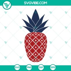 4th Of July, SVG Files, Patriotic Pineapple SVG Images, 4th Of July SVG Files, 2