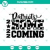 Patriots Homecoming 2022 SVG images for Cricut and Silhouette, featuring American flag, stars, and patriotic elements in DXF EPS PNG formats.
