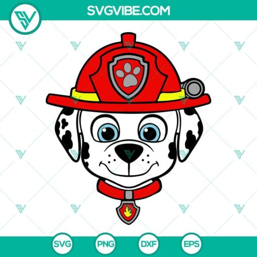 paw patrol svg png clipart bundle chase skye everest rocky rubble marshall zuma svg png dxf eps 9 mockup