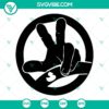 Peace Hand Duck Duck Wave Offroad SVG Images featuring Duck Offroad SVG Files for 4x4 vehicles.