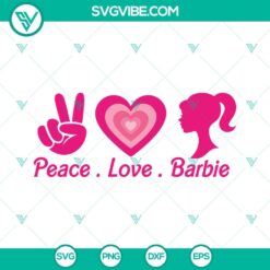 Movies, SVG Files, Metal Rock Ken Barbie Logo SVG Download, Barbie and Ken SVG 4