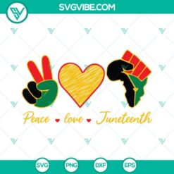 Juneteenth and Independence Day digital SVG files with Africa Map design for crafting projects.