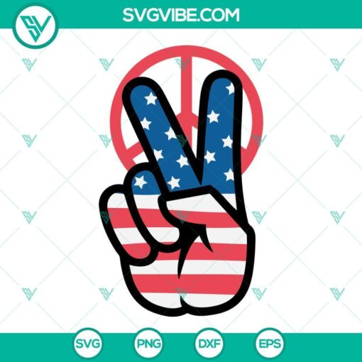 peace love usa svg 4th of july svg independence day svg fourth of july svg freedom day svg bundle 5 mockup