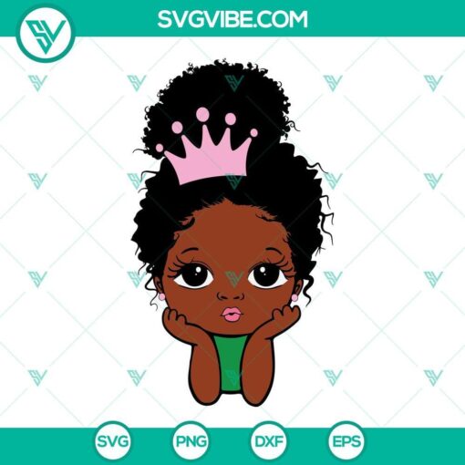 peekaboo girl with puff afro svg bundle little princess svg cute afro girl svg peekaboo girl svg afro ponytails svg 6 mockup