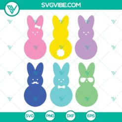 Easter, SVG Files, Peeps SVG Image, Marshmallow Bunnies SVG Files, Peep SVG 3