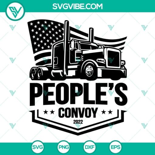 peoples convoy 2022 svg freedom convoy svg american truckers svg mandate freedom svg 4 mockup