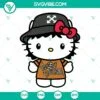 Anime, Cartoons, SVG Files, Hello Kitty Meowth SVG Files, Pokemon SVG File PNG 14