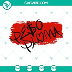 Musics, SVG Files, Peso Pluma Signature SVG Image, El Tsurito SVG Images, 12