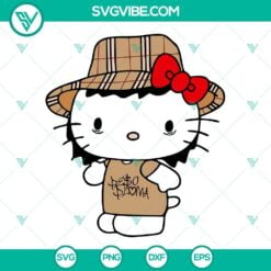 Musics, SVG Files, Peso Pluma SVG Files Bundle, Peso Pluma Kitty SVG Image, 1