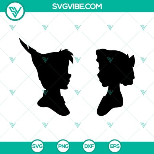 peter pan and wendy svg cut files 6 mockup