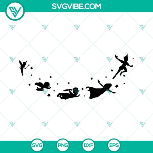 peter pan svg tinker bell svg flying to the netherlands svg 4 mockup