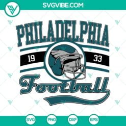 Football, Sports, SVG Files, Philadelphia 1933 Football SVG File, Philadelphia 2