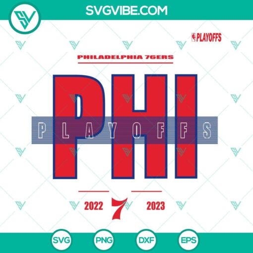 philadelphia 76ers playoffs 2022 2023 svg nba playoffs 2023 svg png dxf eps download 7 mockup