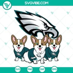 Football, Sports, SVG Files, Philadelphia Eagles Sunflower SVG Download, Eagles 3