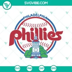 Baseball, Sports, SVG Files, Philadelphia Phillies Logo SVG Image, Phillies 2