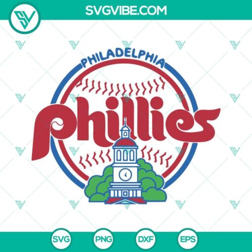 philadelphia phillies logo svg phillies logo svg png dxf eps cut files for cricut silhouette 8 mockup