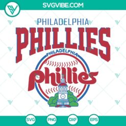 Baseball, Sports, SVG Files, Philadelphia Phillies SVG Image, Baseball SVG File 2