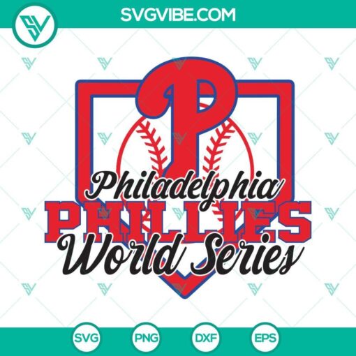 philadelphia phillies world series svg phillies p svg philadelphia baseball svg 8 mockup