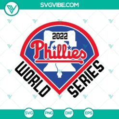 Baseball, Sports, SVG Files, Phillies 2022 World Series SVG Image, Philadelphia 7