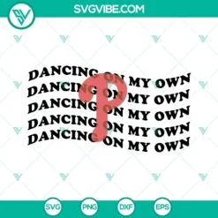 Baseball, Sports, SVG Files, Phillies Dancing On My Own SVG Download, Phillies 2