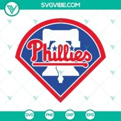 Baseball, Sports, SVG Files, Phillies Logo SVG File, Phillies Bell SVG File, 2