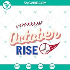 Sports, SVG Files, Phillies Red Take October Bundle SVG File, Philadelphia 12