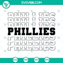 Baseball, Sports, SVG Files, Phillies SVG File, Phillies Baseball SVG Files, 2