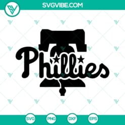 Baseball, Sports, SVG Files, Phillies SVG Download, Phillies Bell SVG Image, 2