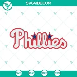 Baseball, Sports, SVG Files, Phillies SVG Download, Phillies Logo SVG Files, 2