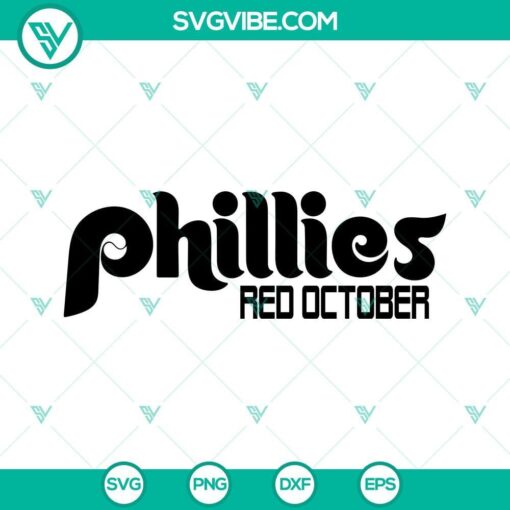 phillies take october svg bundle philadelphia phillies svg red october svg 9 mockup