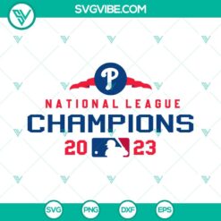 Baseball, Sports, SVG Files, Phillies 2023 Philadelphia World Series SVG File, 5