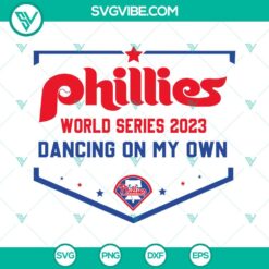 Baseball, Sports, SVG Files, Phillies 2023 Philadelphia World Series SVG File, 4