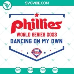 Baseball, Sports, SVG Files, Phillies 2023 Philadelphia World Series SVG File, 5