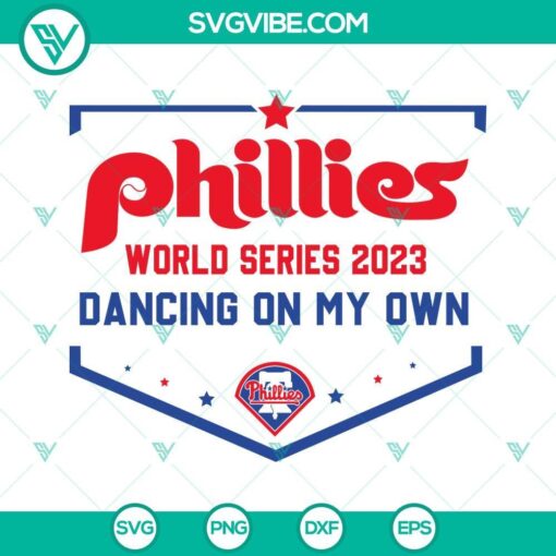 phillies world series 2023 svg dancing on my own svg phillies 2023 champions svg phillies baseball svg 7 mockup