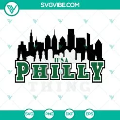 Football, Sports, SVG Files, Philly SVG Image, It’s A Philly Thing SVG File, 2