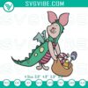 Disney Piglet Trick or Treat embroidery designs for Halloween featuring cute Piglet ready for trick or treating.