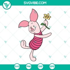 Disney, SVG Files, Winnie Pooh Friends SVG File, Tigger SVG Files, Piglet SVG 4