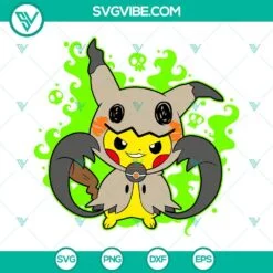 Anime, Halloween, SVG Files, Pokemon Nightmare Before Christmas SVG File, 4