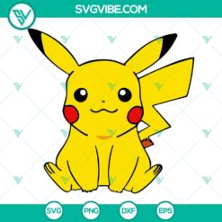 Anime, SVG Files, Pikachu SVG File Bundle, Pokemon SVG Files, Pokeball SVG File 12