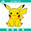 Pokemon Pikachu and Pokeball SVG bundle for download, featuring anime designs in PNG and DXF formats. Great for crafting projects.