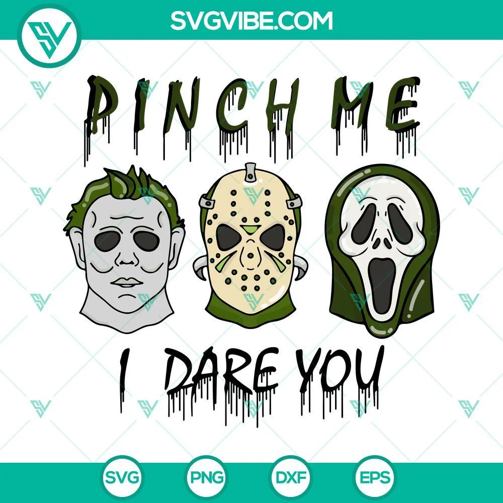 Movies, St Patrick's Day, SVG Files, Pinch Me I Dare You SVG File, Funny Lucky 1