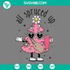 Christmas, SVG Files, Pink Grinch Squad SVG Files, Grinch Barbie Santa Hat SVG 14