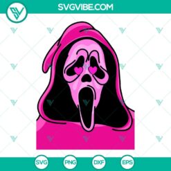 Halloween, SVG Files, Pink Ghostface SVG Download, No You Hang Up SVG Images, 9