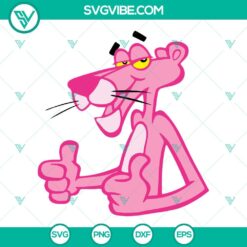 pink panther svg bundle panther cartoon svg png dxf eps files for cricut 2 mockup