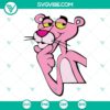 Pink Panther cartoon SVG file for download, featuring iconic character from the Pink Panther movie. Ideal for fans and craft projects.