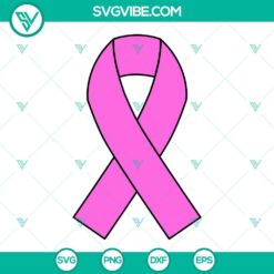 Cancer, SVG Files, Pink Ribbon SVG Download, Breast Cancer Awareness Ribbon SVG 6